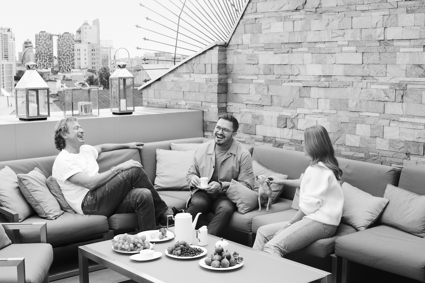 Олег Рыжов, Алексей Нилов и Лиза Даль