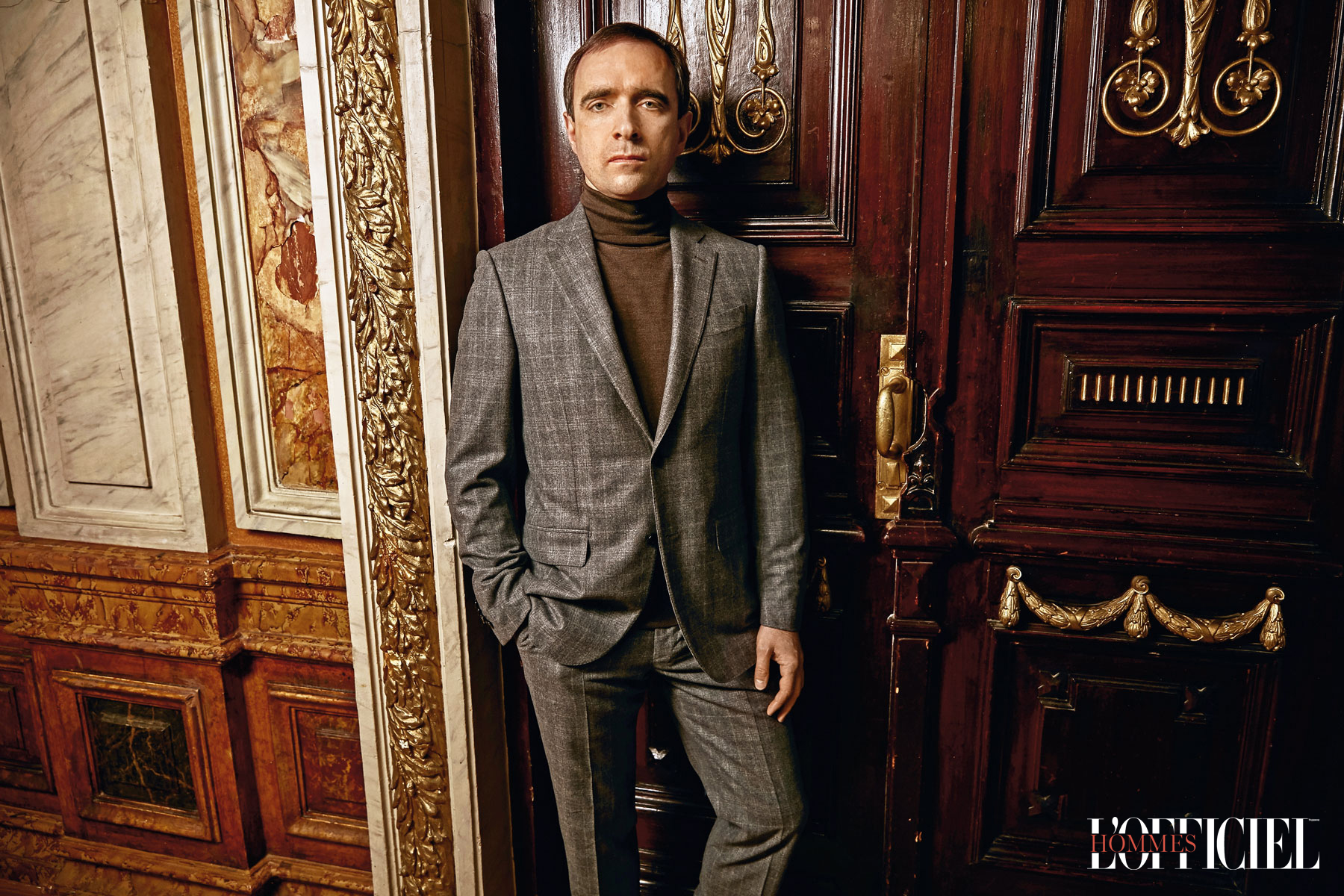 ШЕРСТЯНОЙ КОСТЮМ, КАШЕМИРОВАЯ ВОДОЛАЗКА, ERMENEGILDO ZEGNA