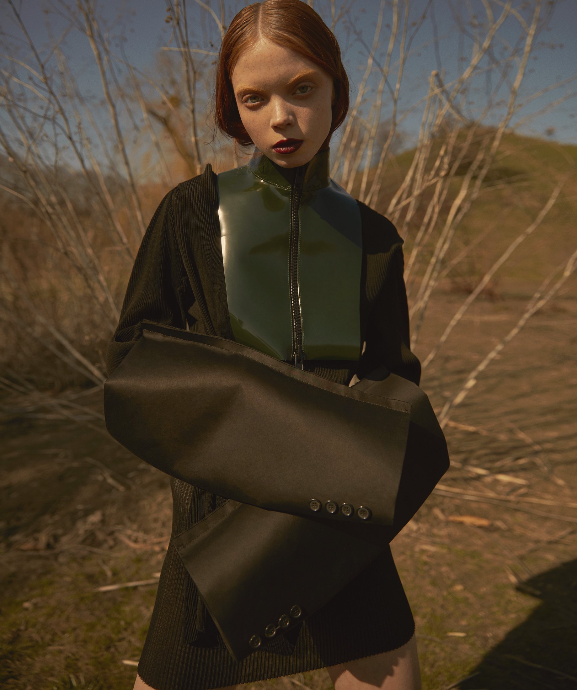 Платье YANG LI Invoga,  Воротник GUDU