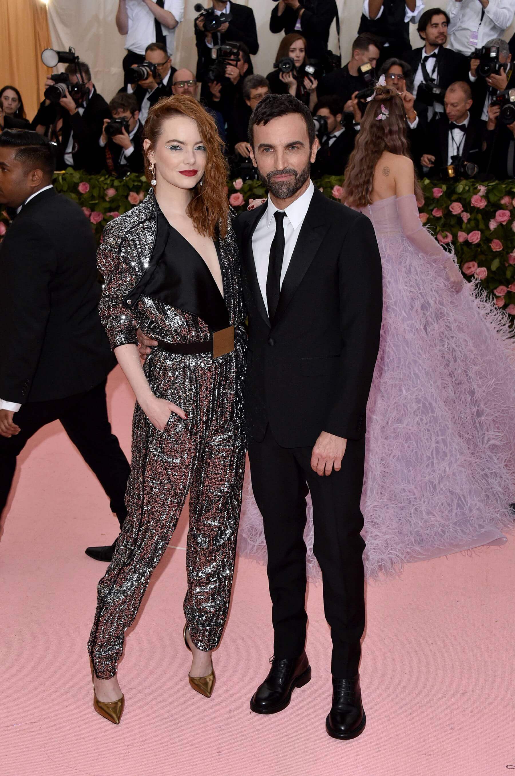 Эмма Стоун и Николя Жескьер в Louis Vuitton