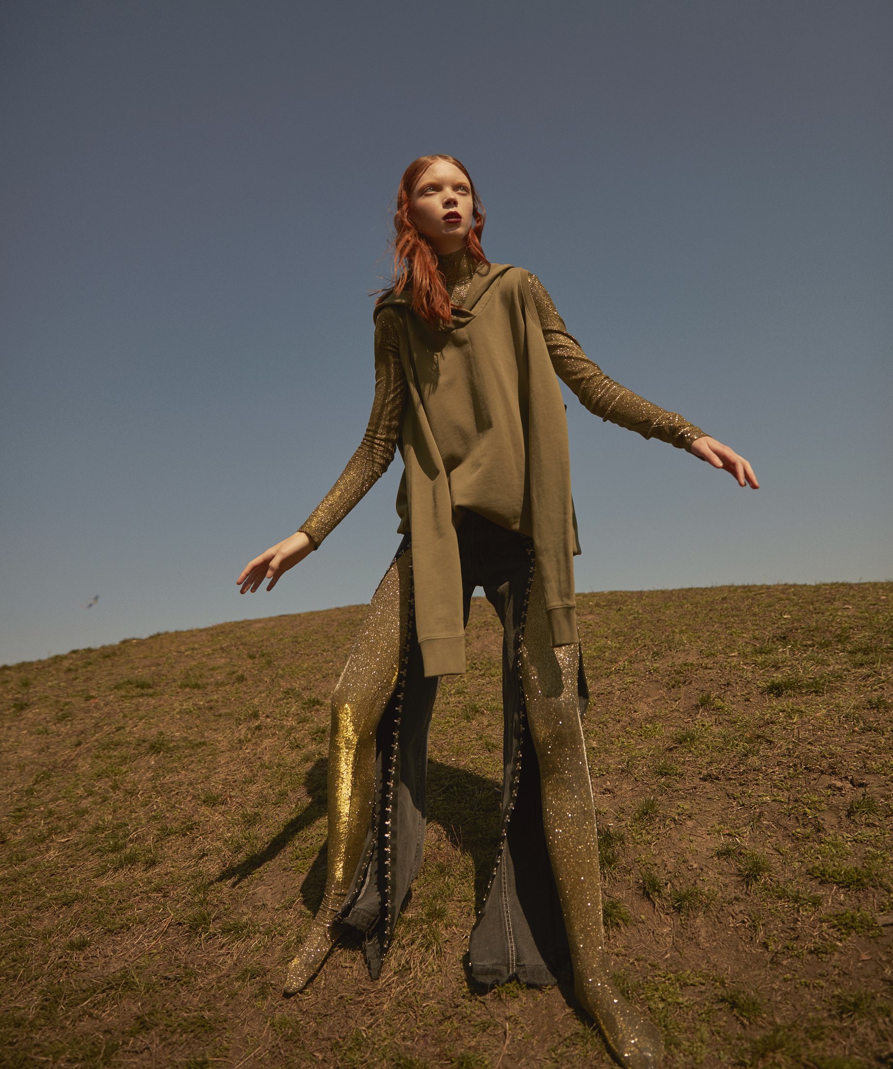 Комбинезон GUDU,  Джинсы golub.udp Худи, Faith Connexion, Invoga