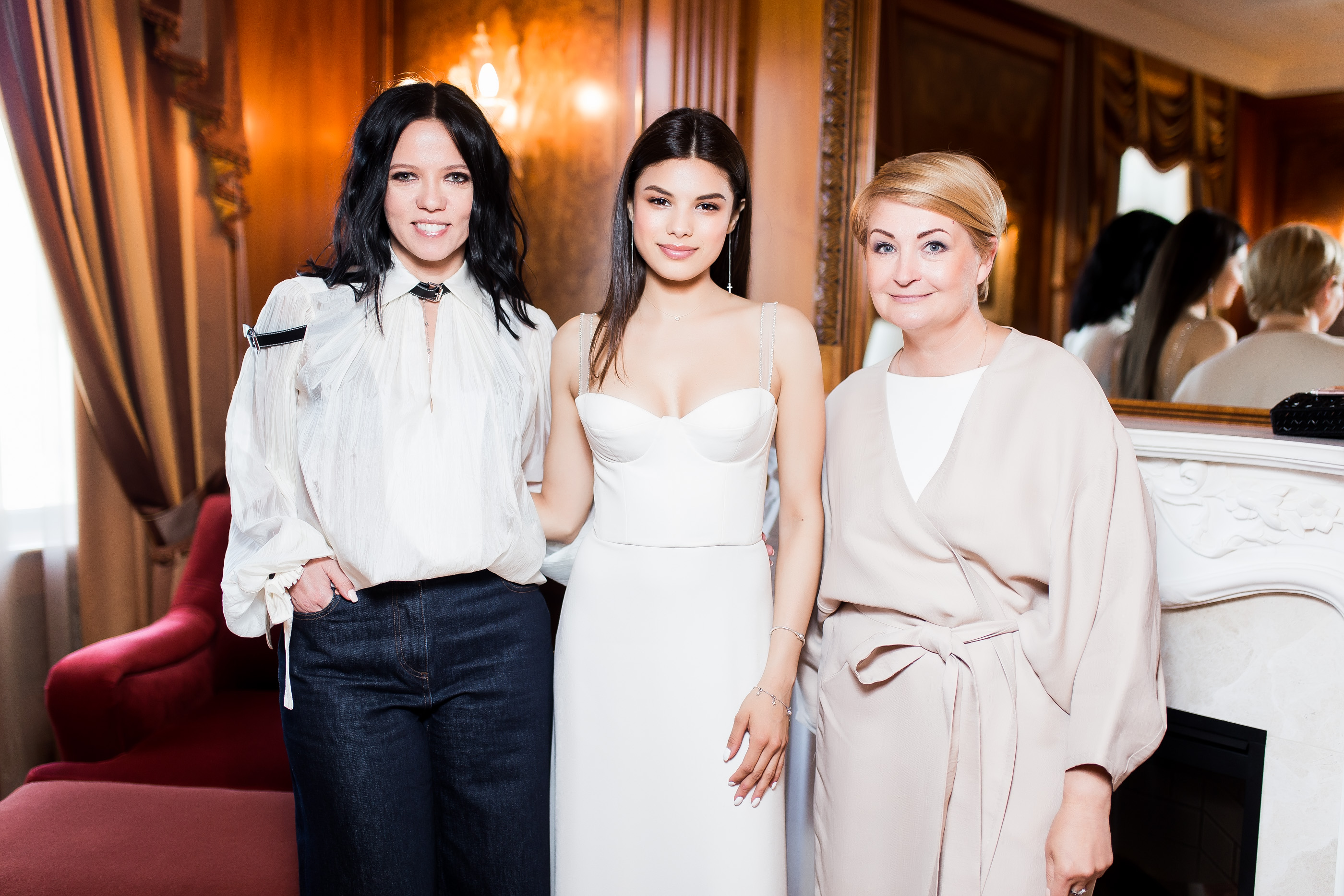 Ирина Горовая, Мишель Андраде и Ирина Данилевская