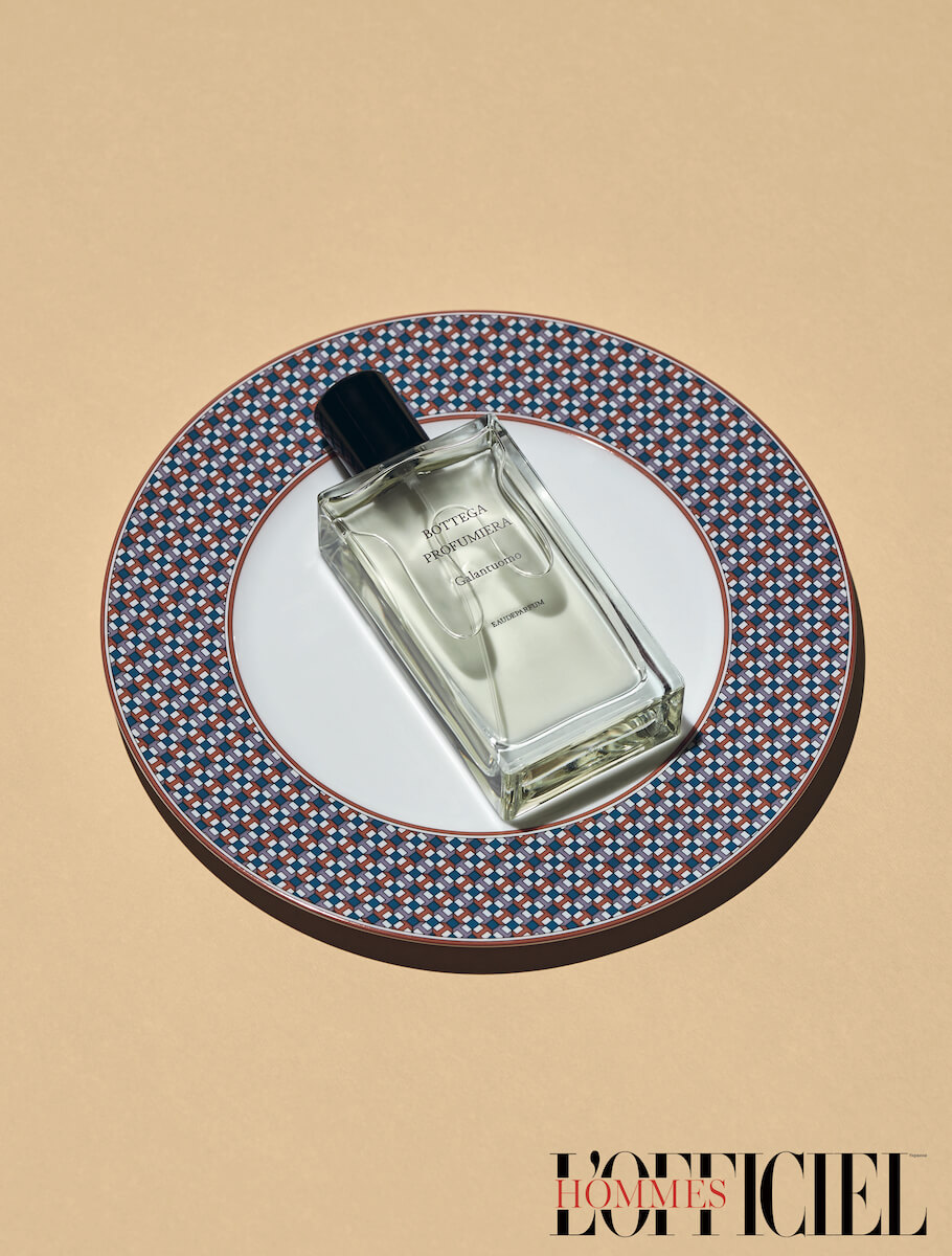 Galantuomo Bottega Profumiera  и тарелка из коллекции Tie Set, Hermès 