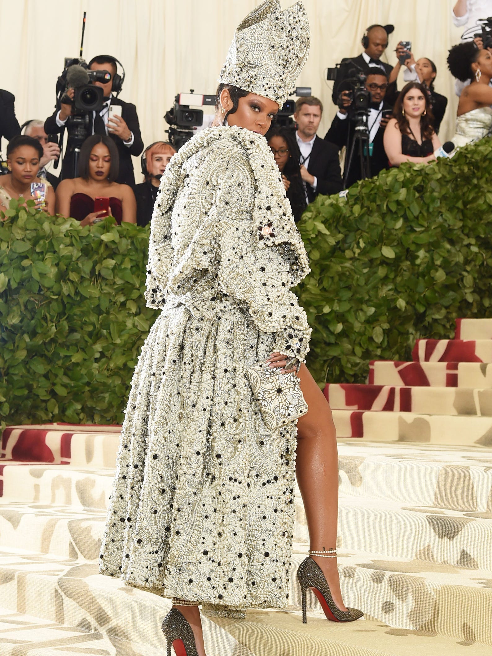 Рианна в Maison Margiela, 2018