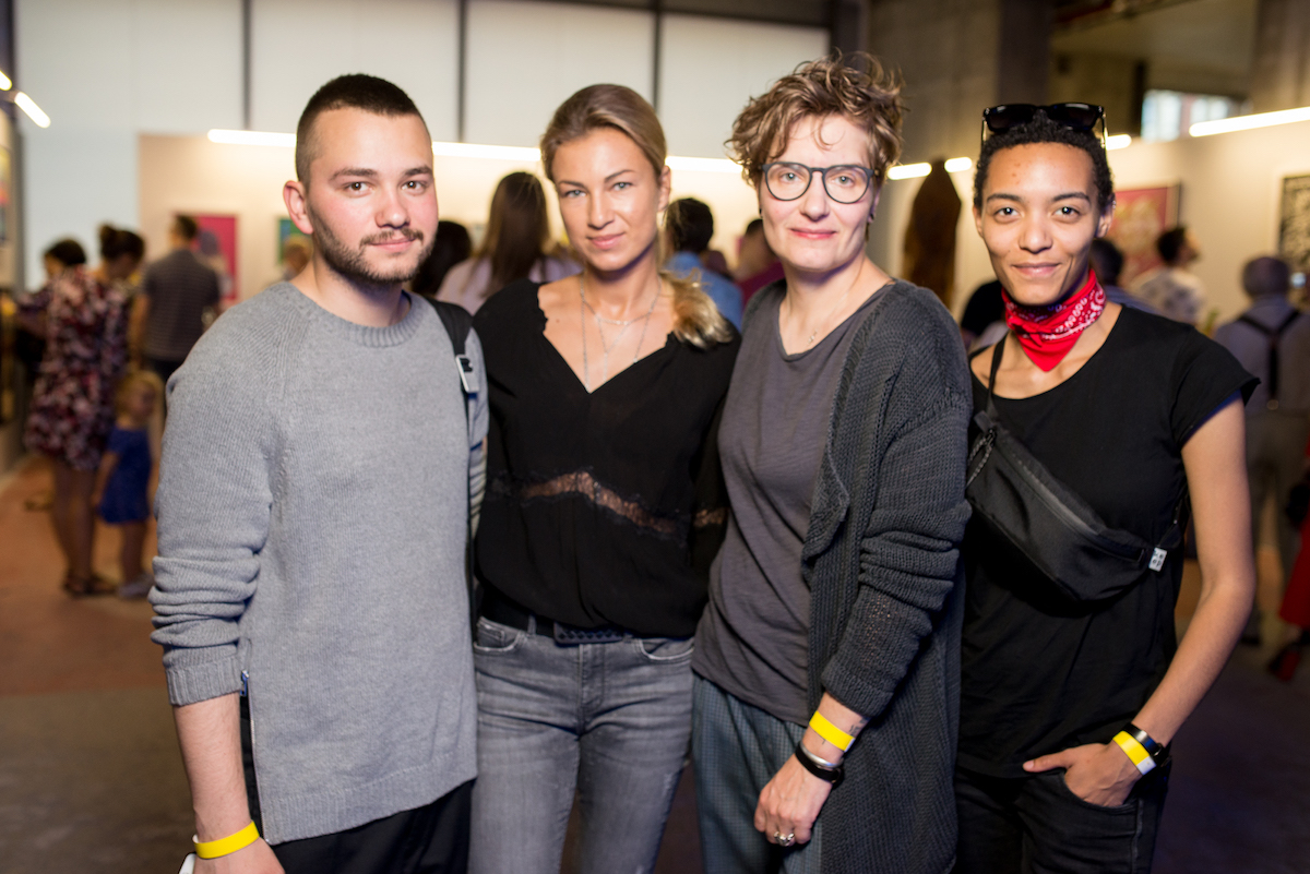 Иван Фролов, Яна Бучко, Надя Пожарская и Софи Пашкуал 