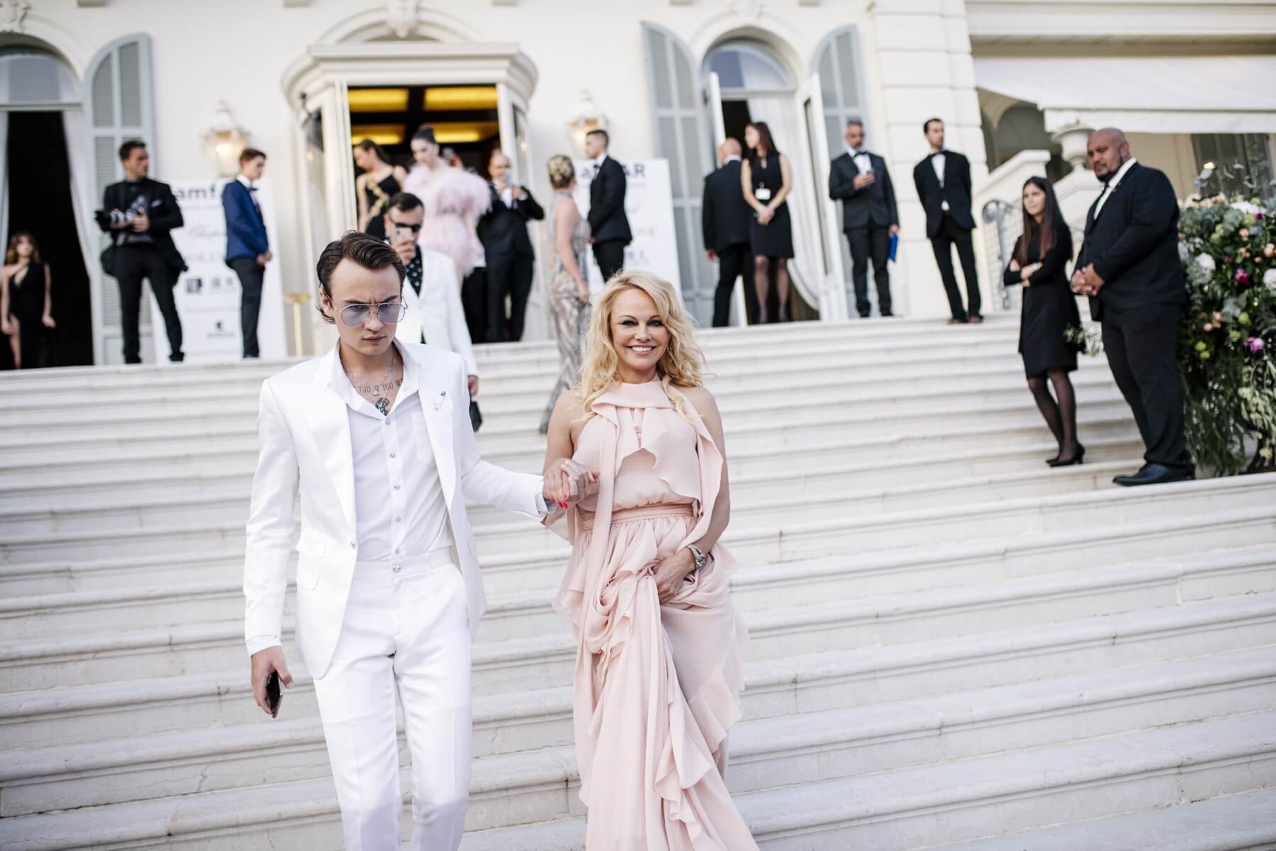 Памела Андерсон с сыном