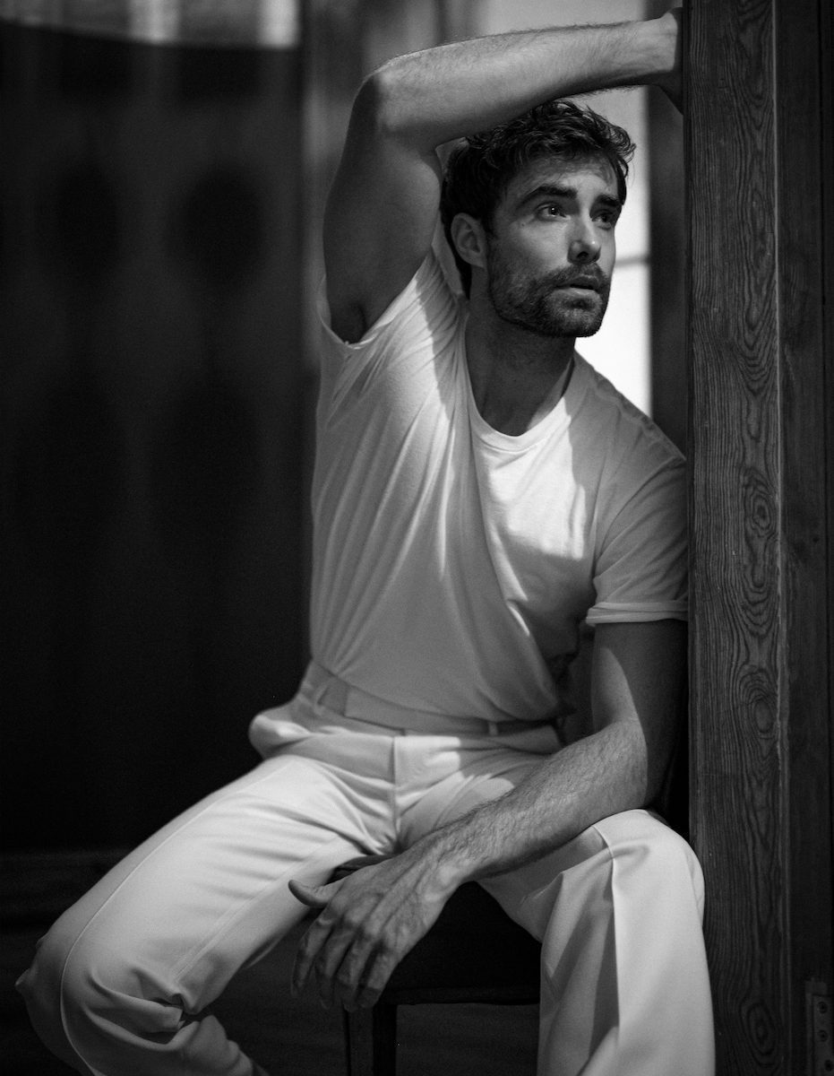 Футболка American Apparel, брюки Tom Ford