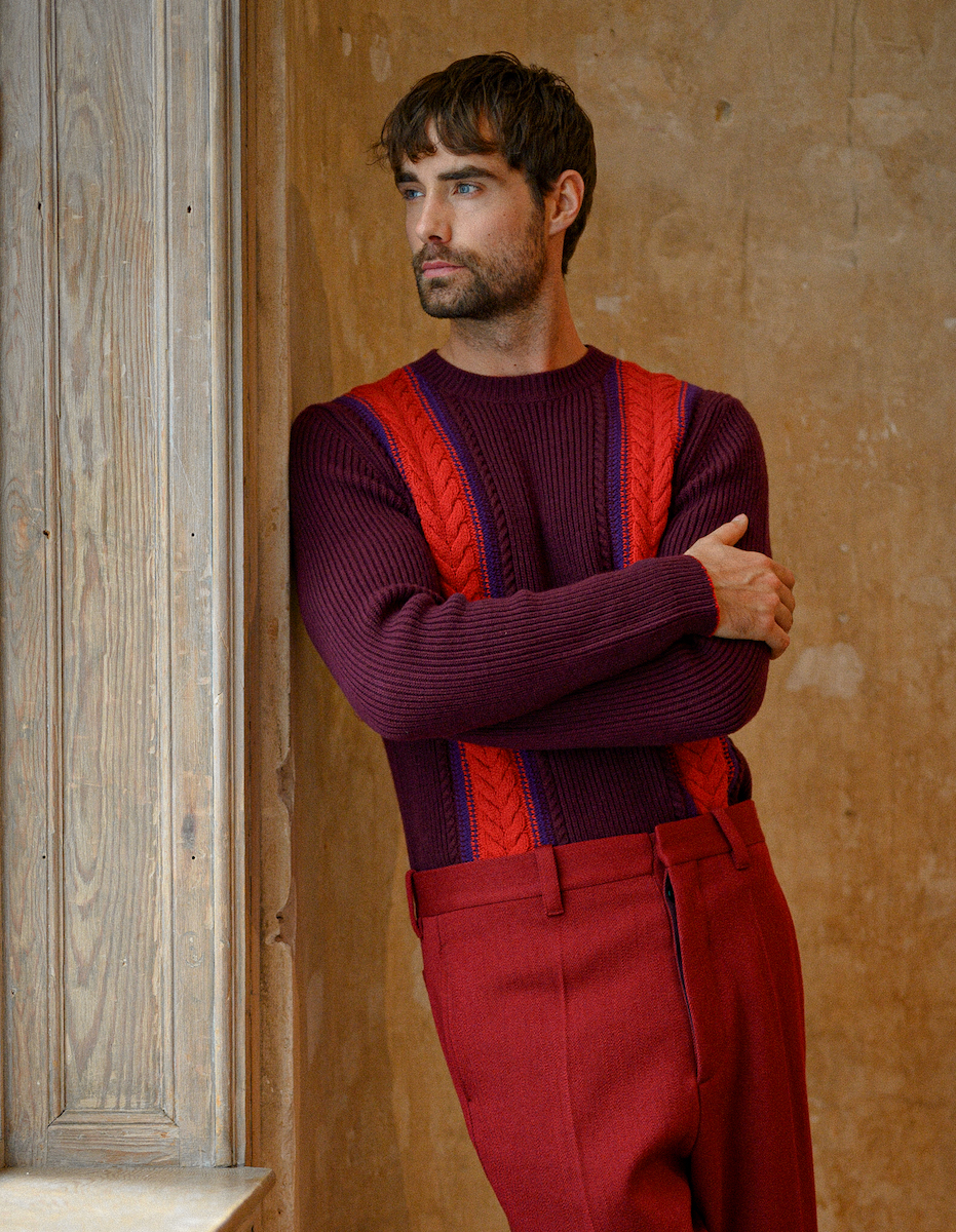 Свитер Prada, брюки Marni