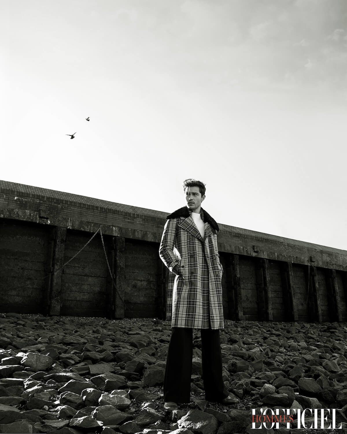 Пальто, свитер, брюки, ботинки – Dries Van Noten 