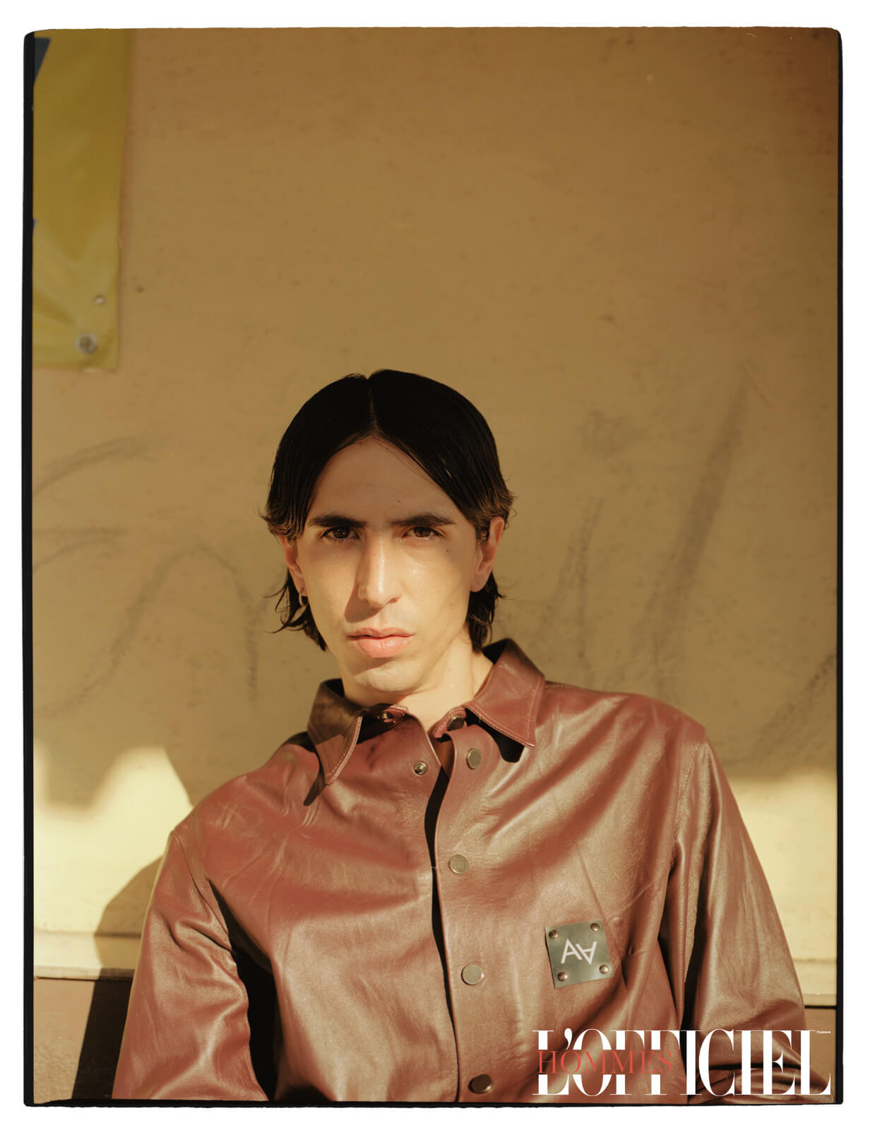 Кожаная рубашка Arthur Avellano 