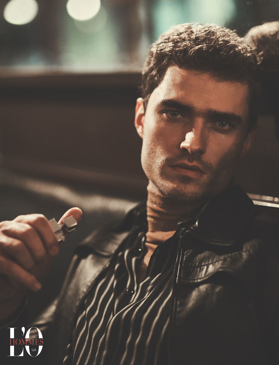 Куртка, рубашка и водолазка – Saint Laurent