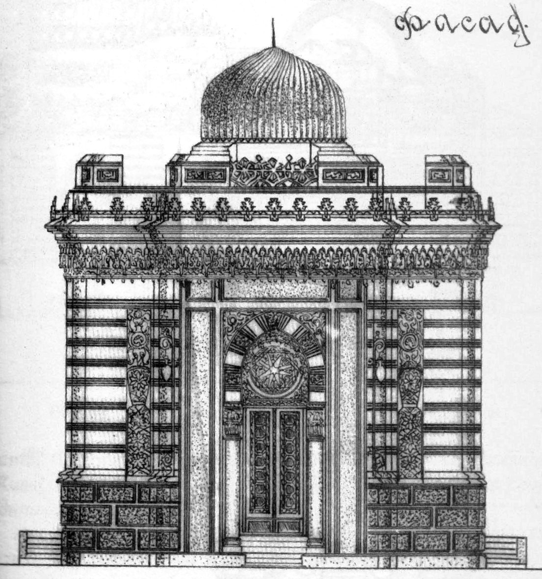 Креслення фасаду 