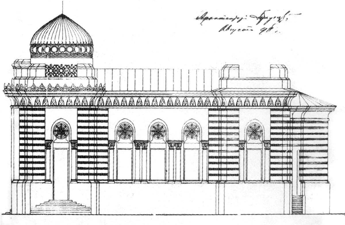 Креслення фасаду 