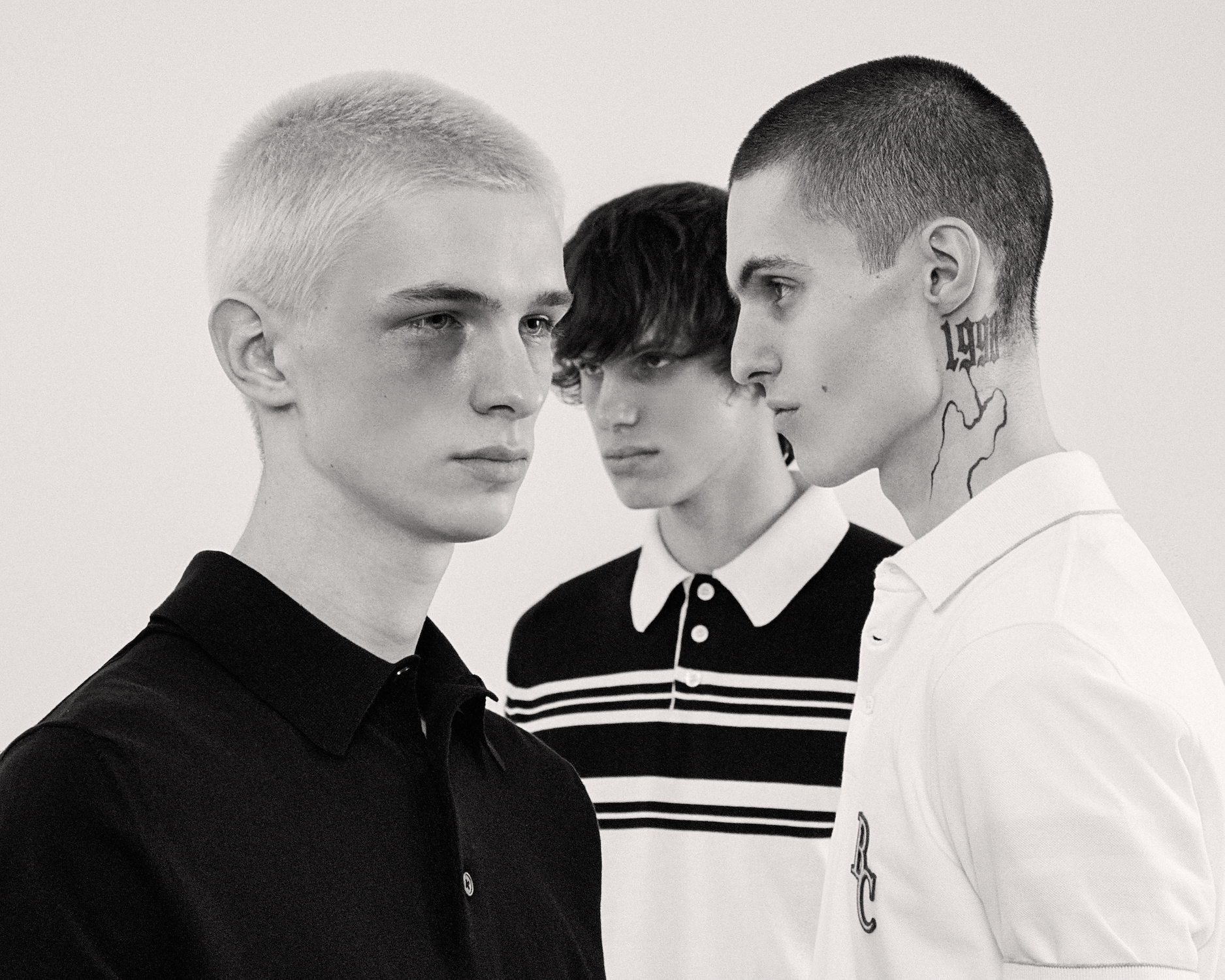 На Саше: поло Tom Ford, на Николае: поло Il Borgo, на Валере: поло Brunello Cucinelli