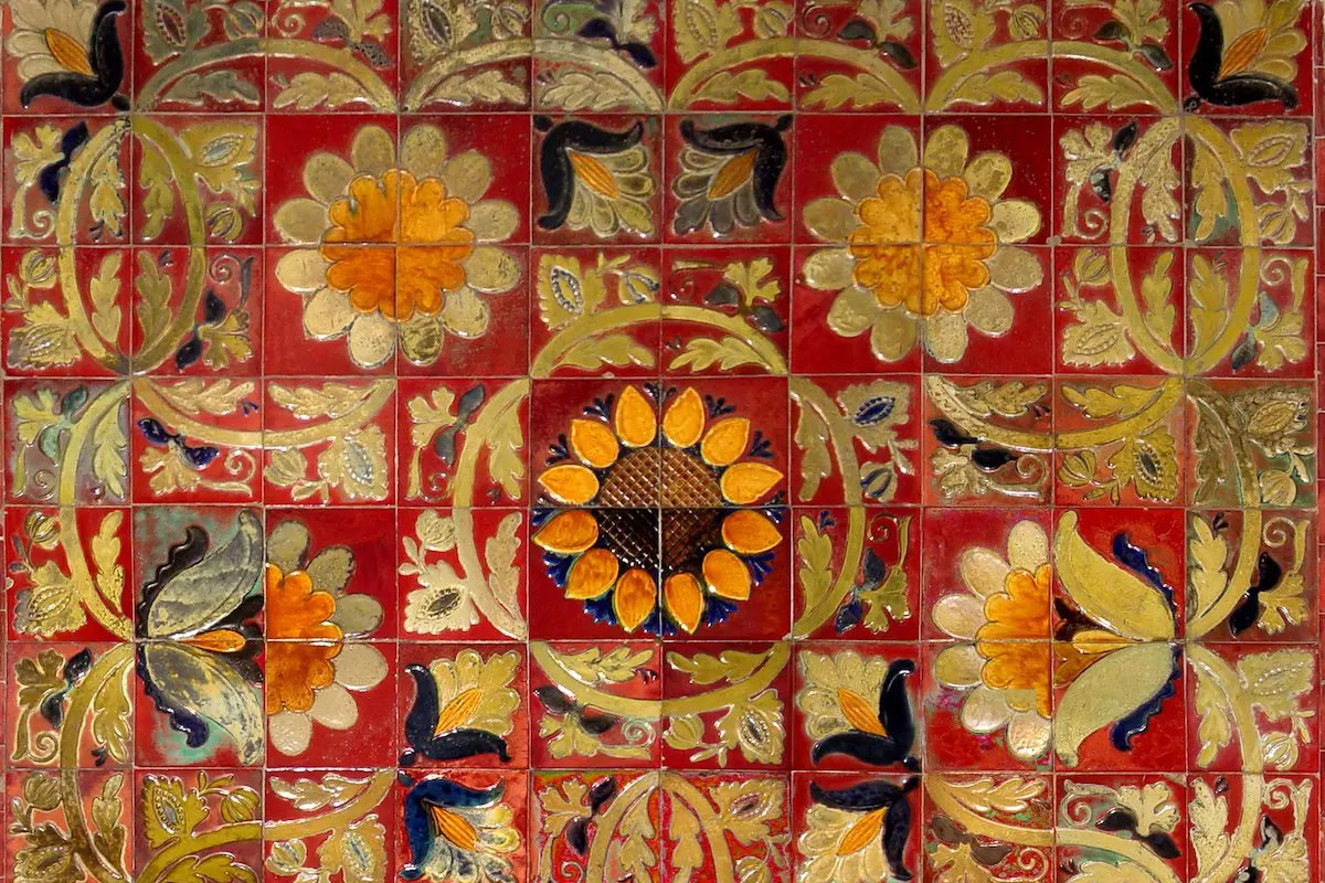 Панно на станції «Хрещатик»