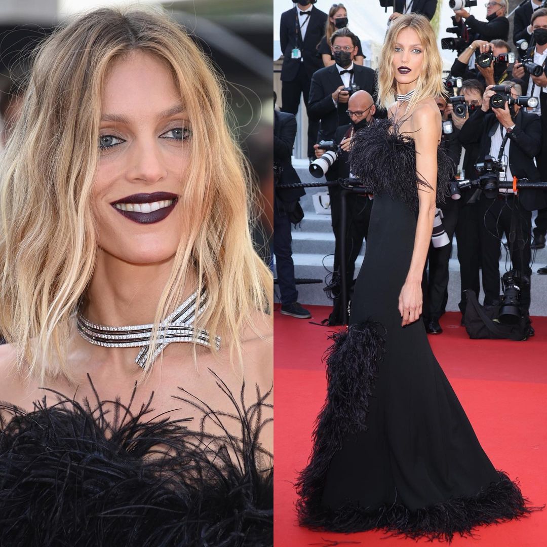 Аня Рубик в Saint Laurent 