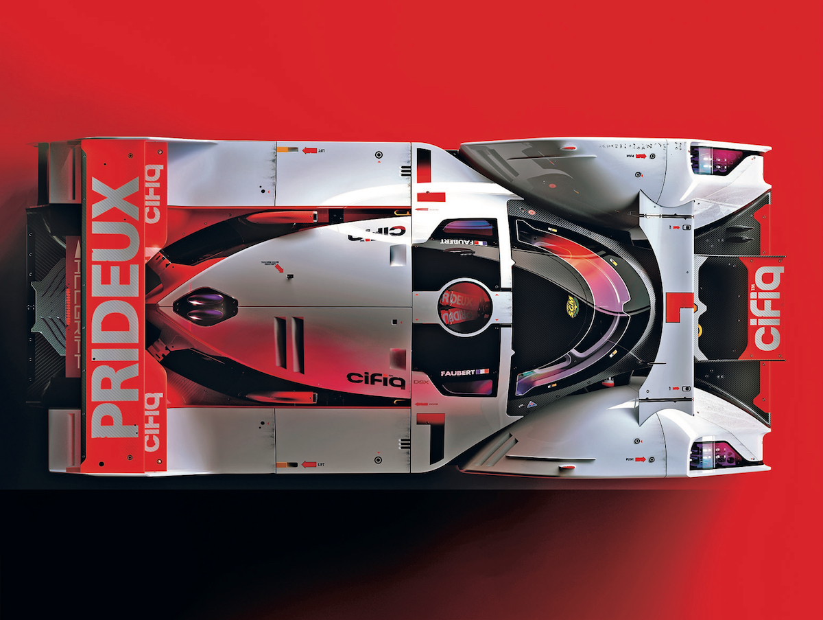 Одно из сверхреалистичных произведений Даниэля Cаймона из его последней книги The timeless racer («Вечный гонщик») 