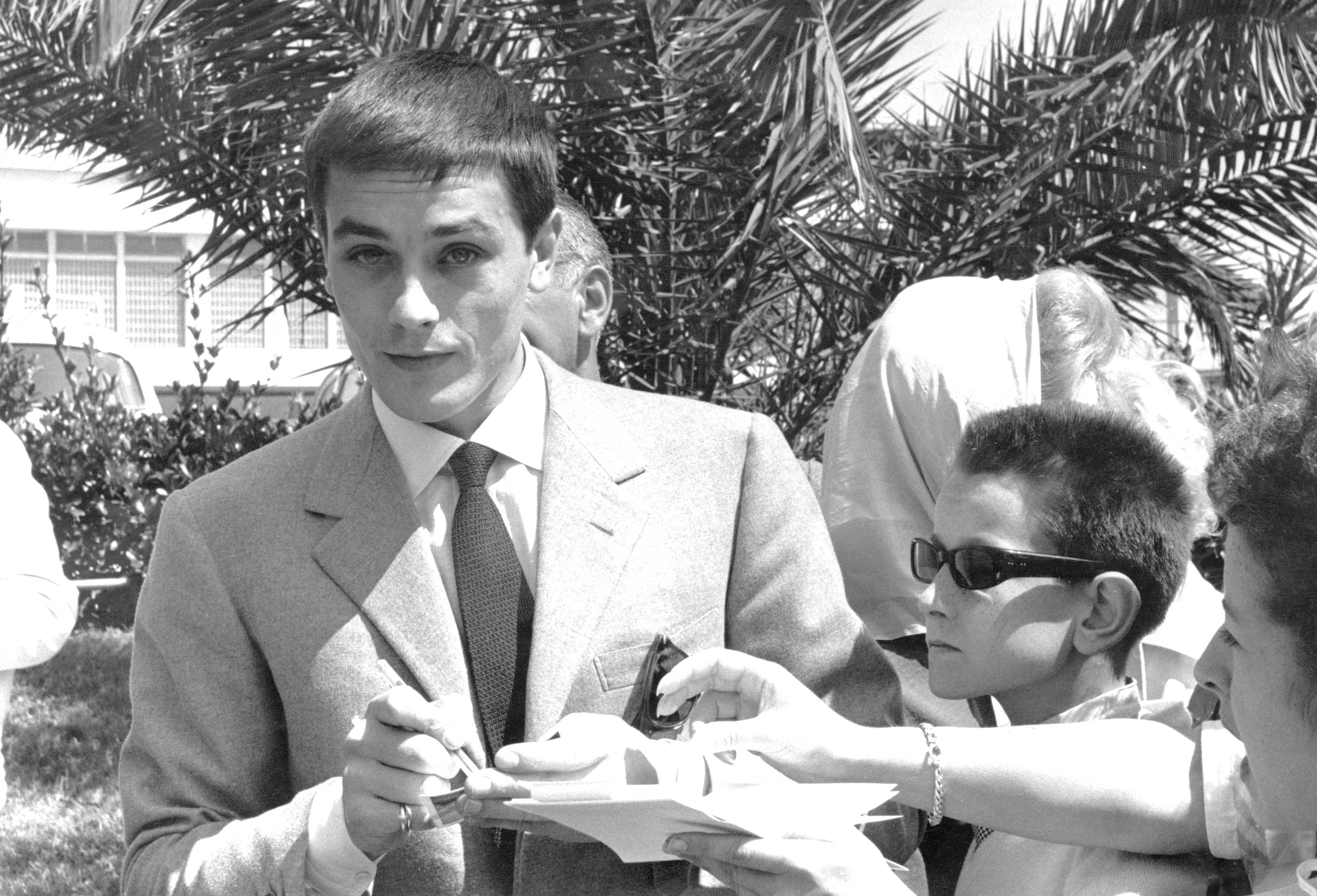 Ален Делон на Каннському кінофестивалі, 1961 рік