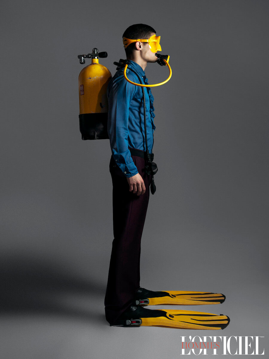 Рубашка, туфли и обувь – Prada