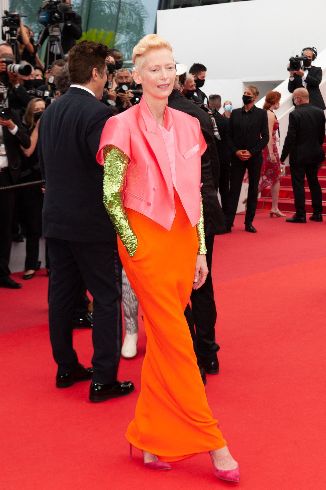 Тильда Суинтон в Haider Ackermann