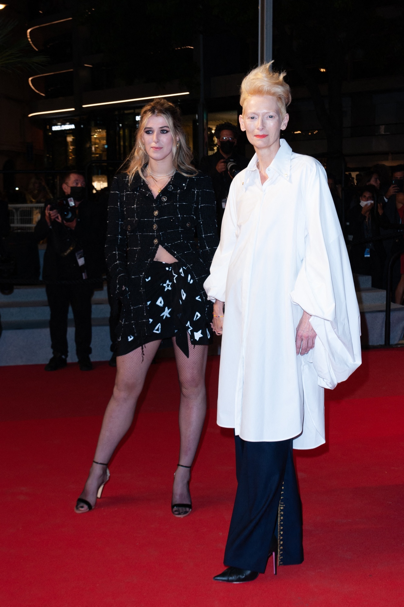 Тильда Суинтон в Schiaparelli