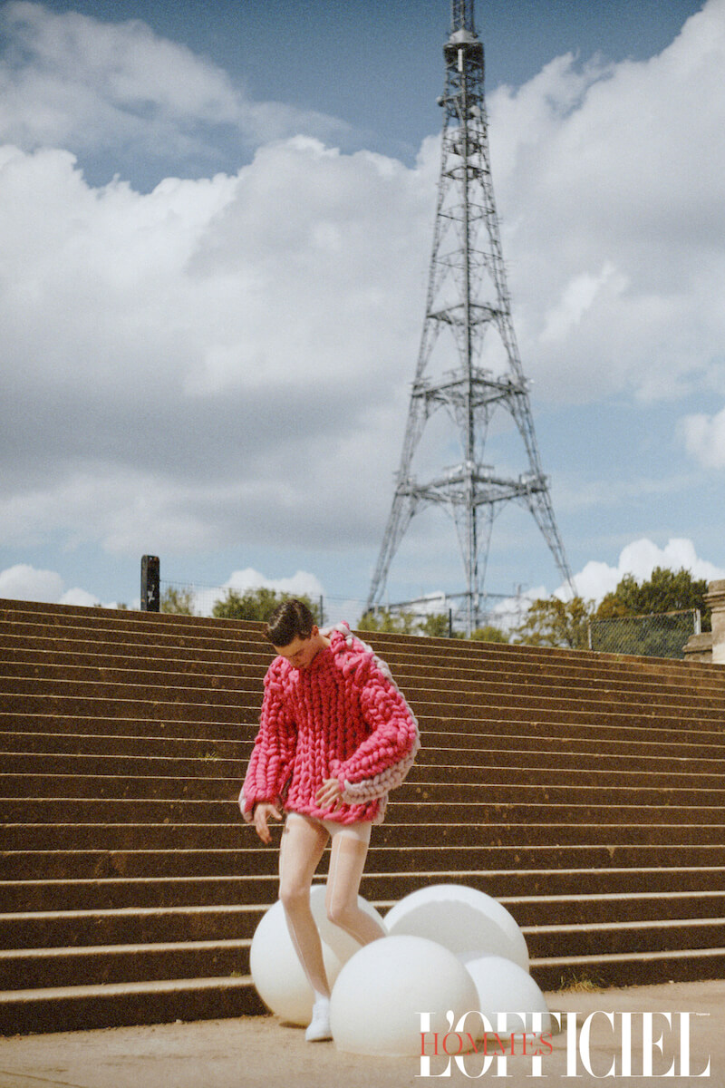 Свитер Jacqueline Loekito, леггинсы Wolford