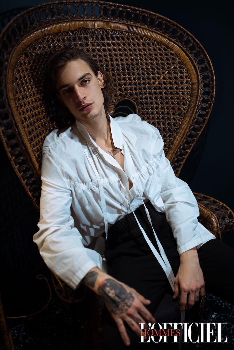 Рубашка, брюки – Ann Demeulemeester 