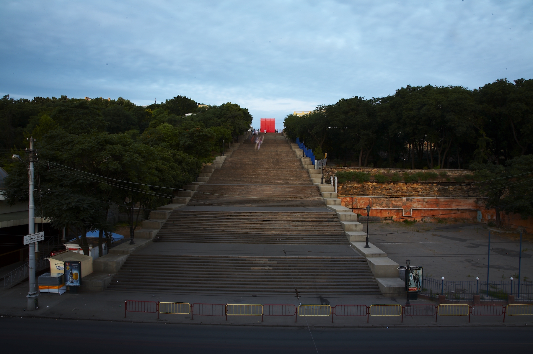 Проект художника Курта Флекенштейна (Германия) «RED - ПОСВЯЩЕНИЕ ЭЙЗЕНШТЕЙНУ 2009»