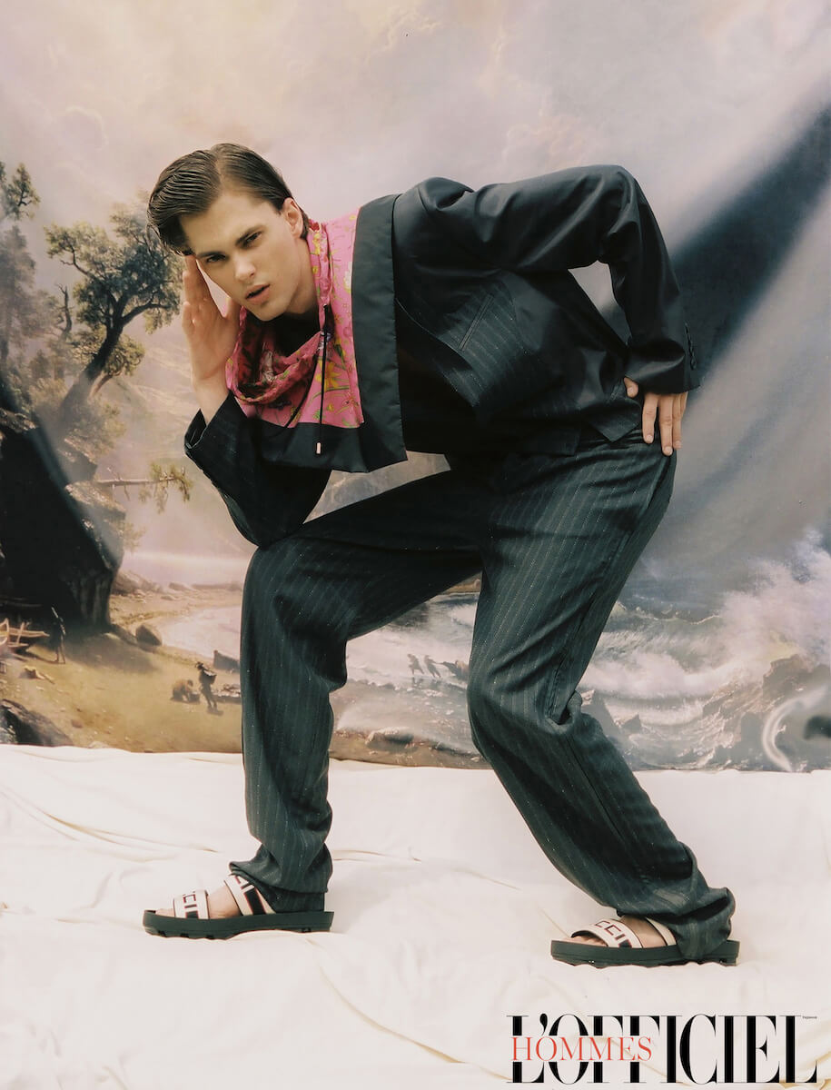 Костюм Delada, балаклава и обувь – Gucci