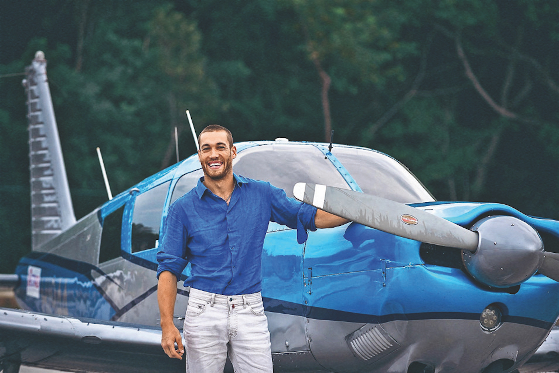 Тимур Фаткуллин и PIPER PA-32R в Доминикане 