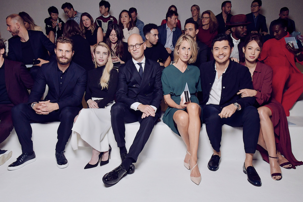 Джейми Дорнан, Эмма Робертс, Марк и Андреа Лангер, Генри Голдинг и Лив Ло 