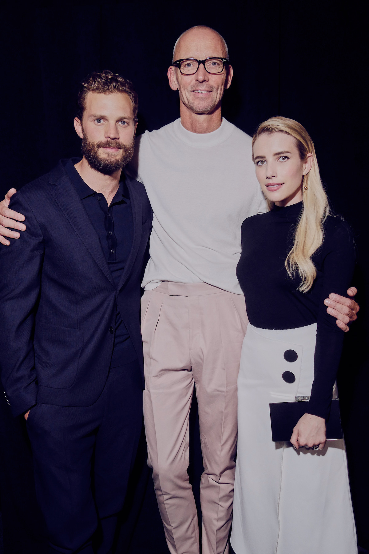 Джейми Дорнан, Инго Вилтс и Эмма Робертс