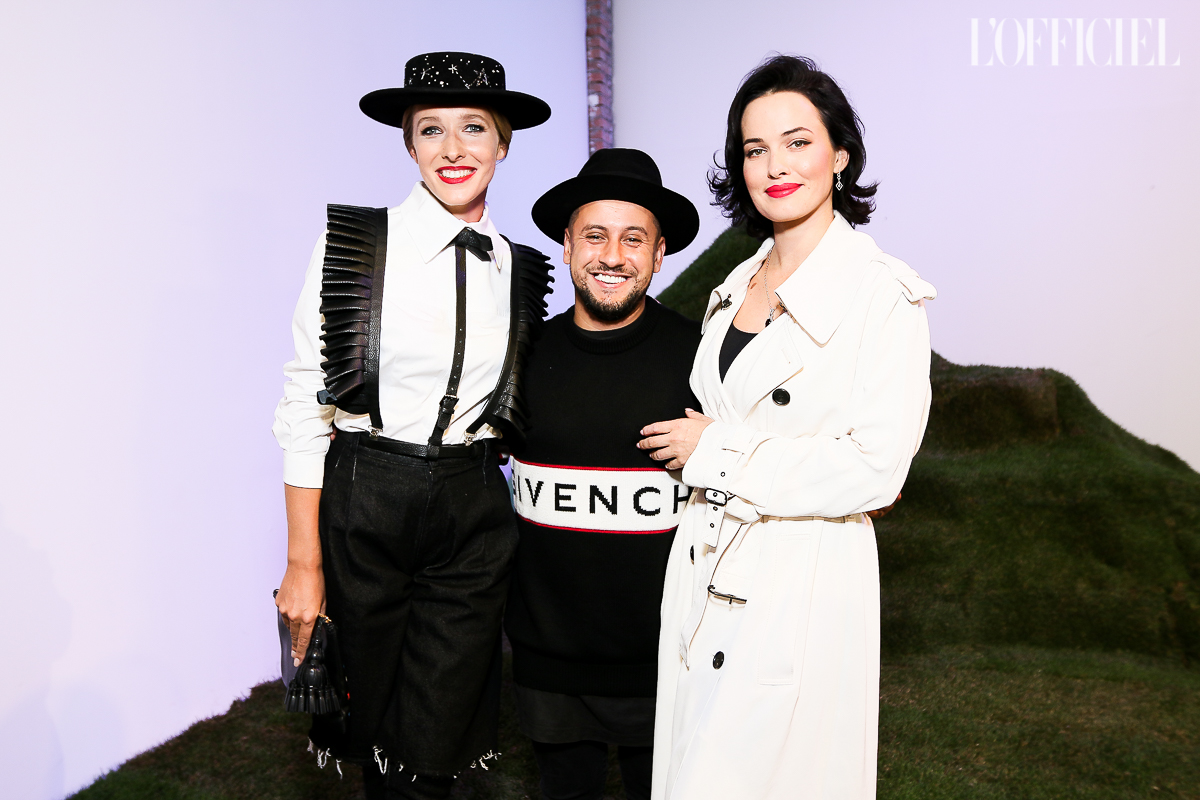 Катя Осадчая, Дима Монатик, Даша Астафьева 