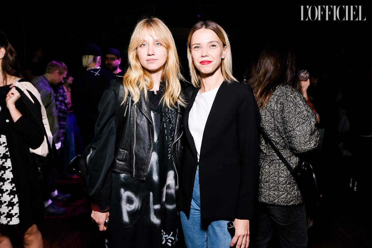 Настя Калита и Марина Сандугей