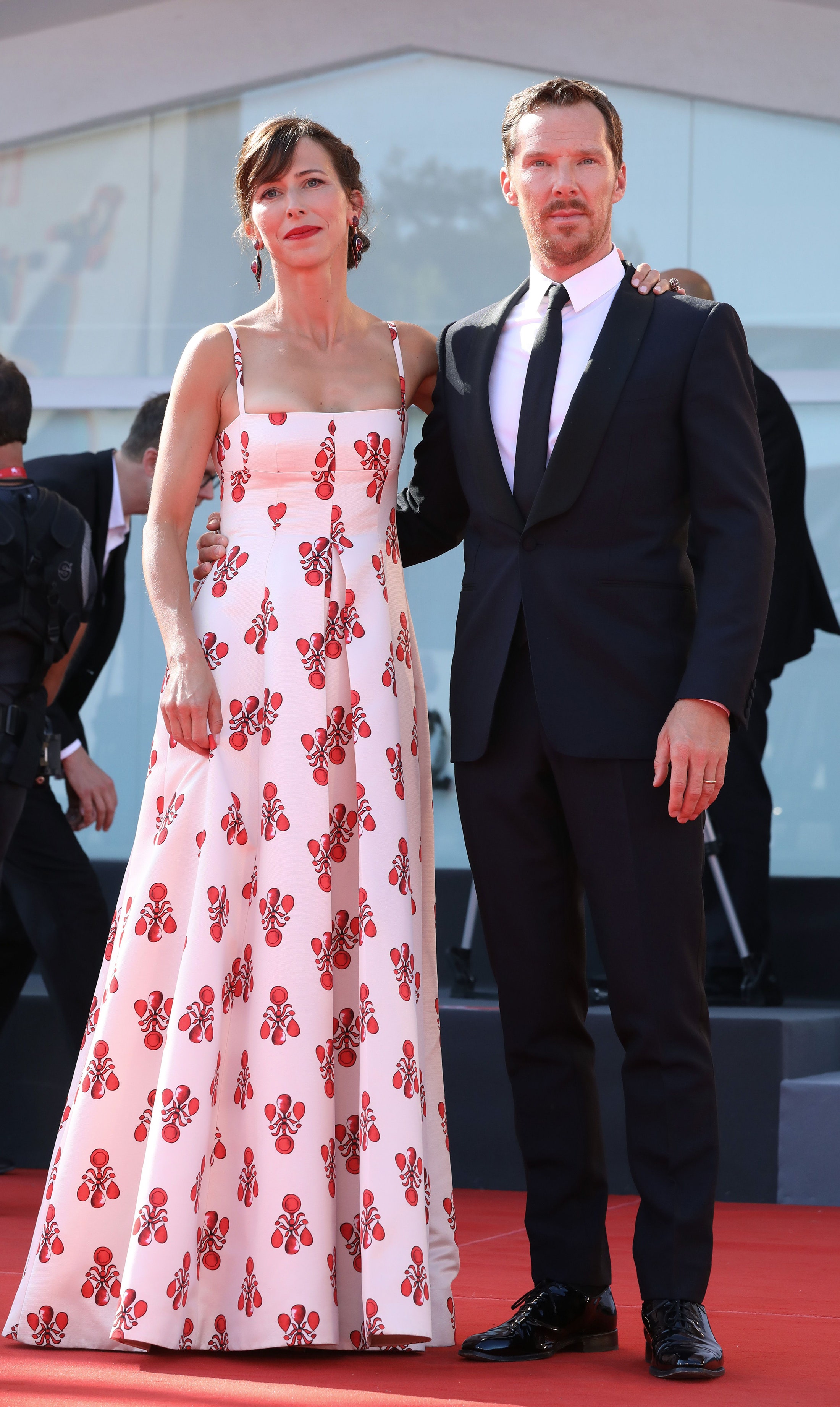 Софи Хантер и Бенедикт Камбербэтч