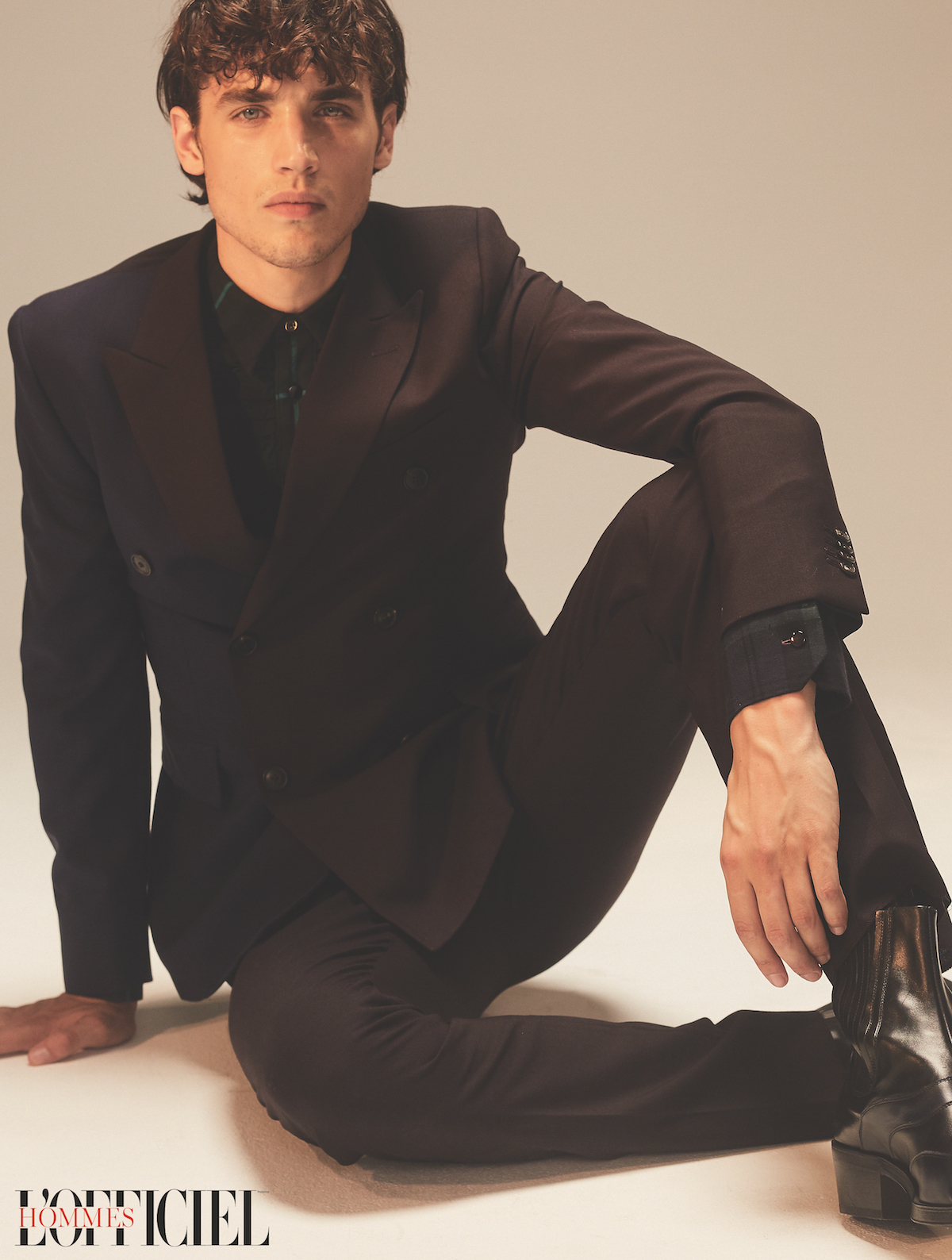 Пальто, брюки, рубашка, ботинки – Paul Smith