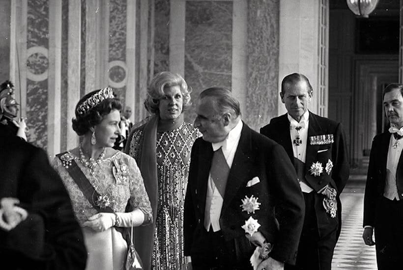 Королева та Жорж Помпіду, 1972 рік