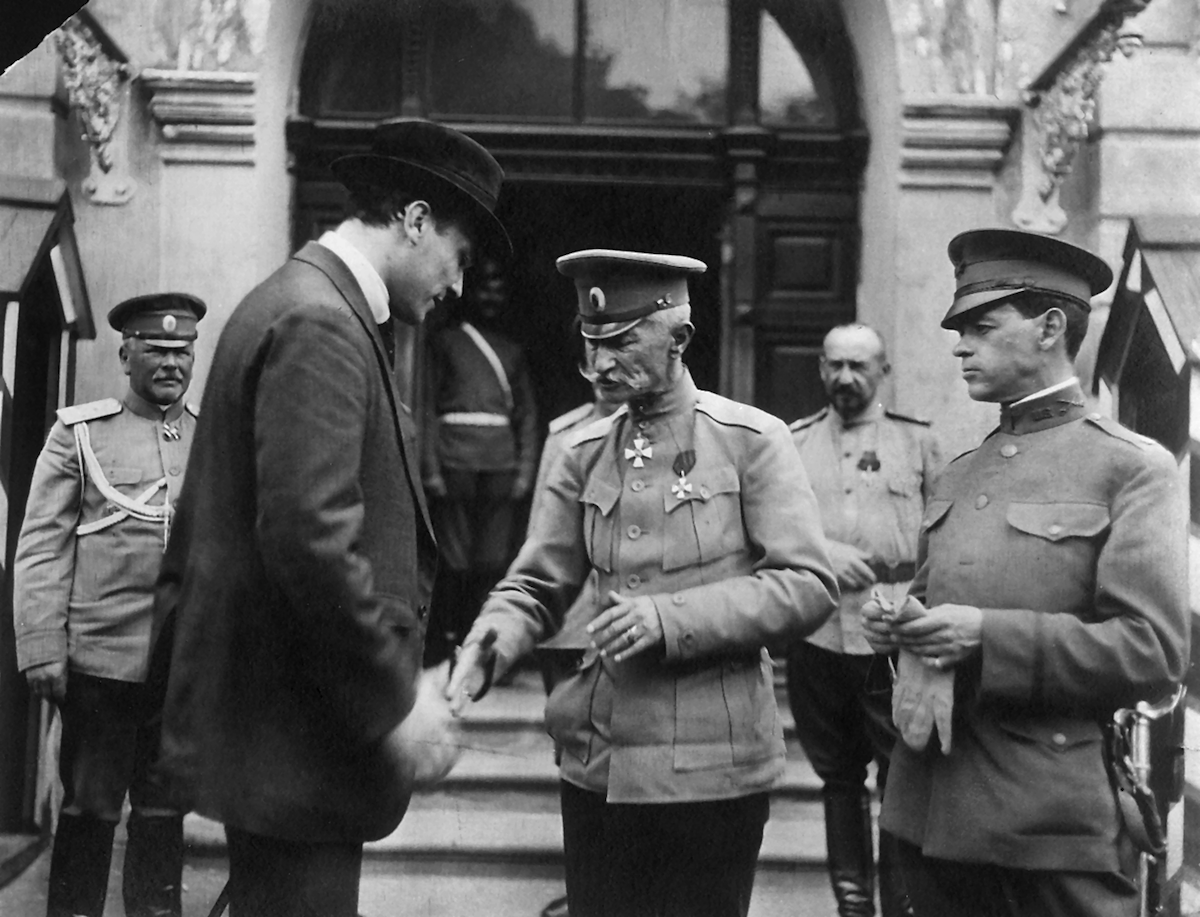 Михаил Терещенко и генерал Алексей Брусилов