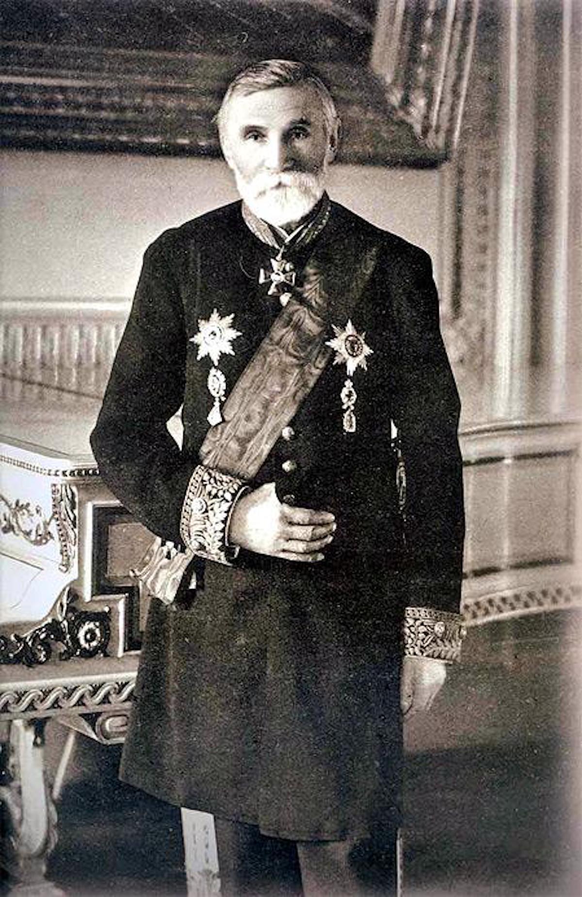 Никола Артемьевич Терещенко в мундире тайного советника  