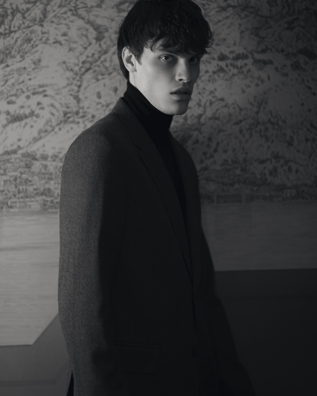 Пиджак Ami, водолазка Maison Margiela