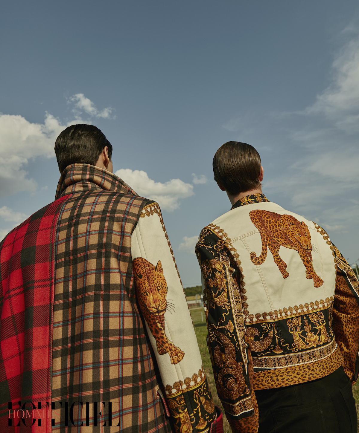 На Эрике и Давиде: все, Versace 