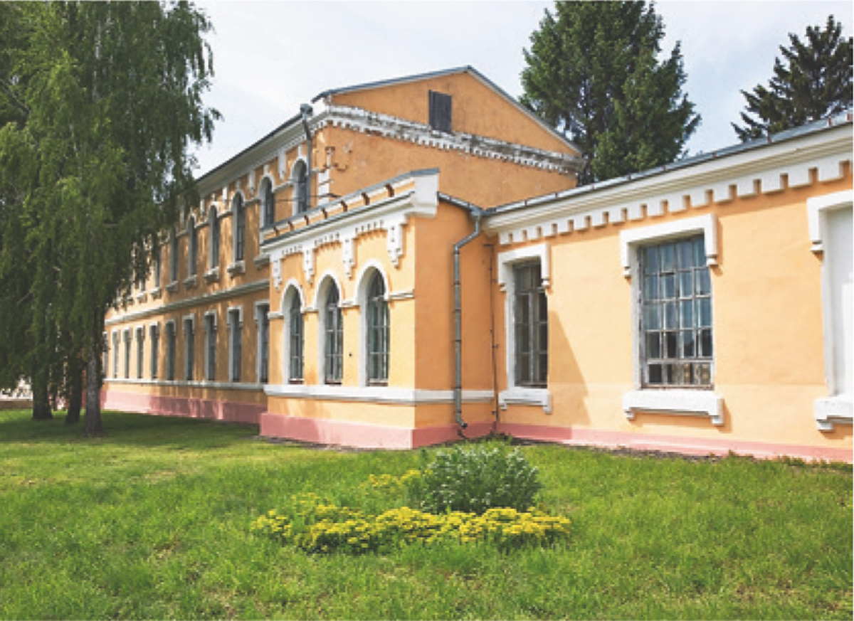 Родовое имение семьи Терещенко, построенное Артемием Терещенко, ныне Институт лубяных культур, Глухов