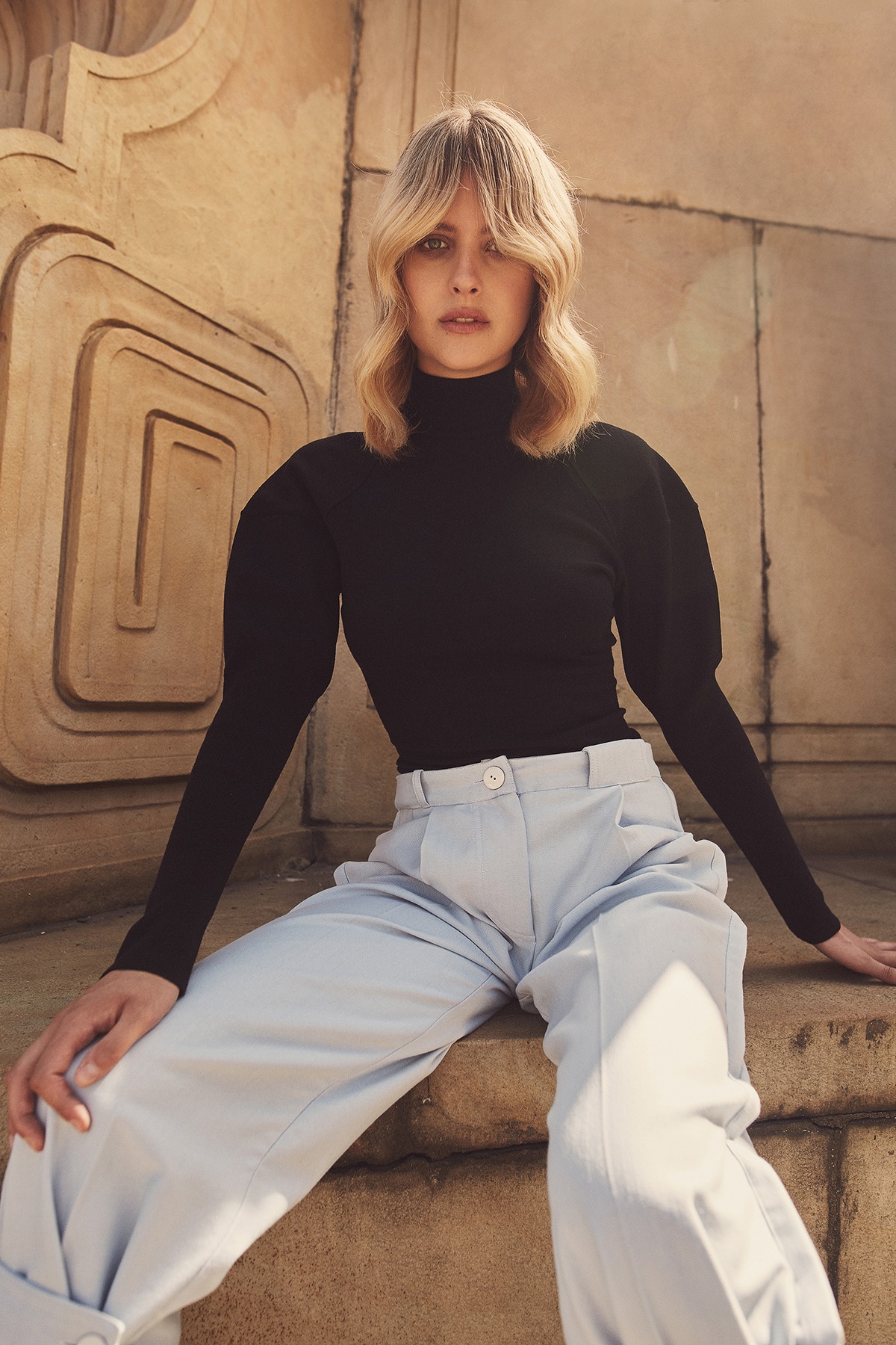 Гольф Alaia, брюки Dunst