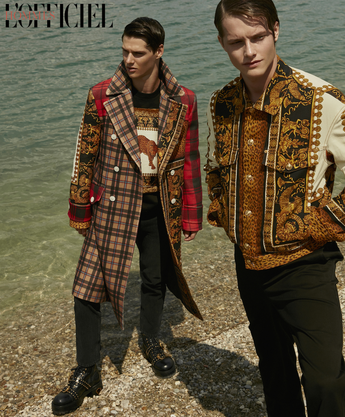 На Эрике и Давиде: все, Versace 