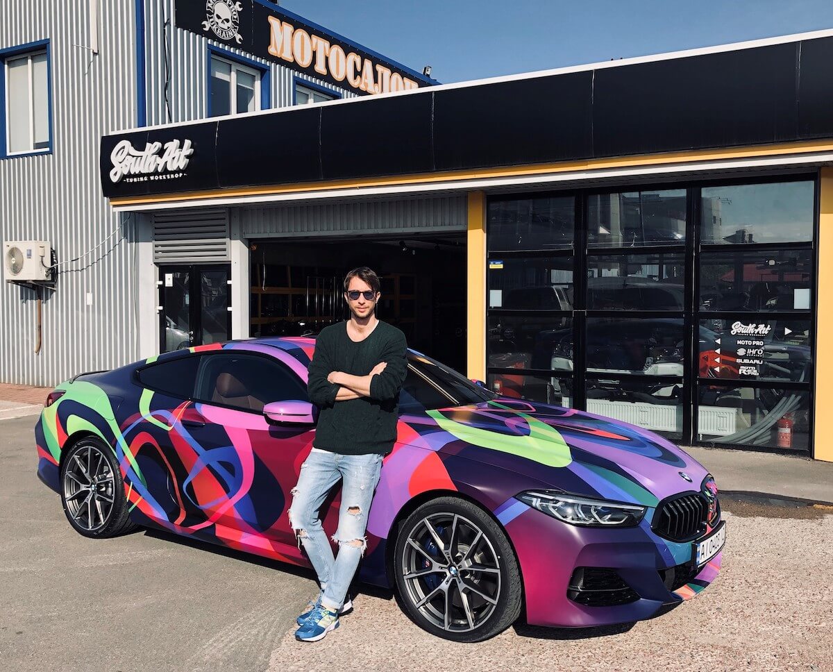 Макс Шкиндер и BMW THE 8