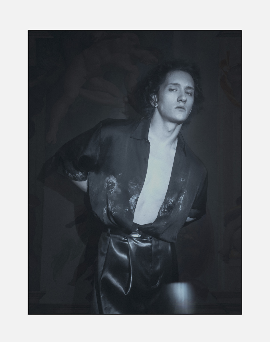 Сорочка Dries Van Noten, брюки THEO