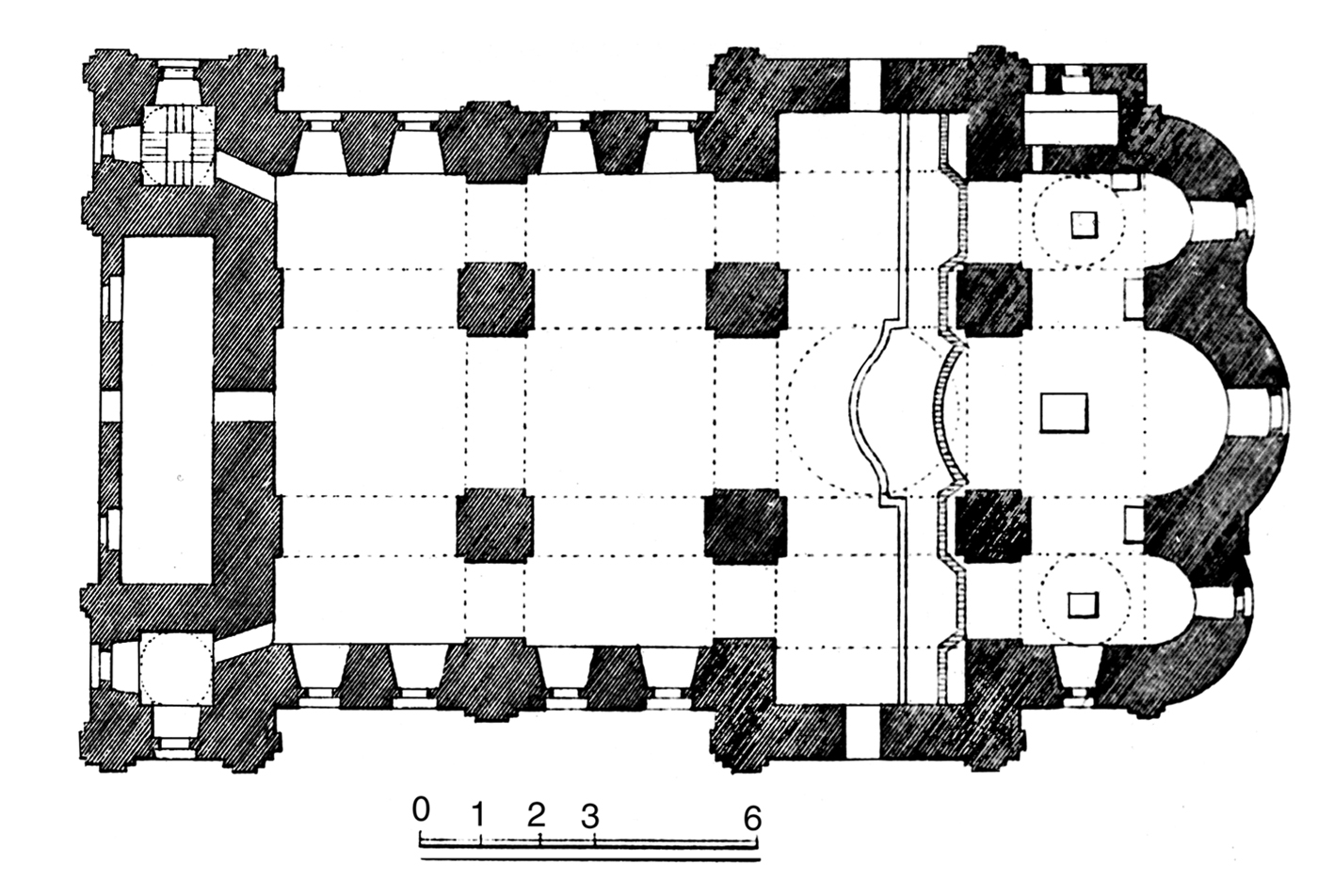 План за обмірами 1840-х