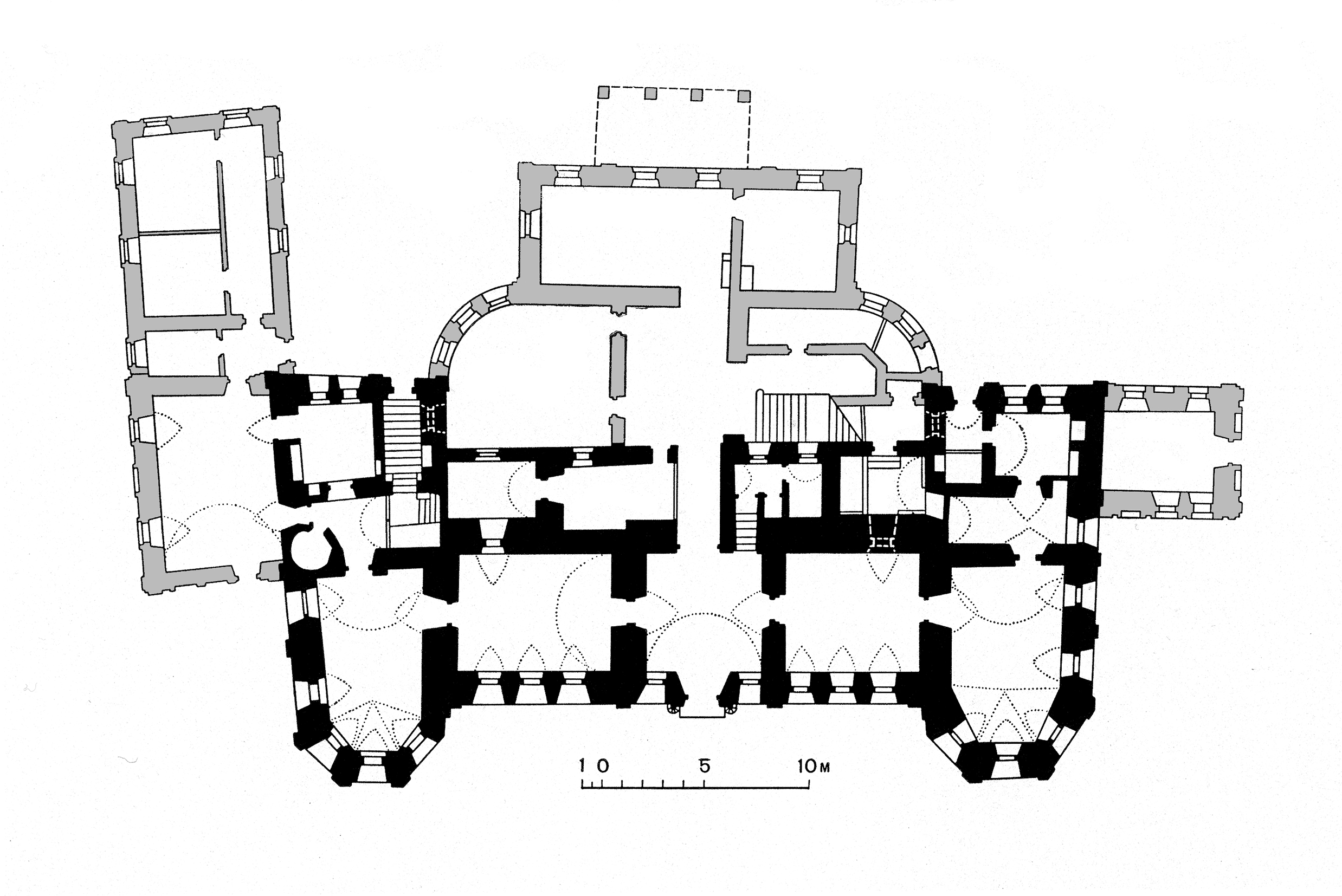 План першого поверху Будинку митрополита