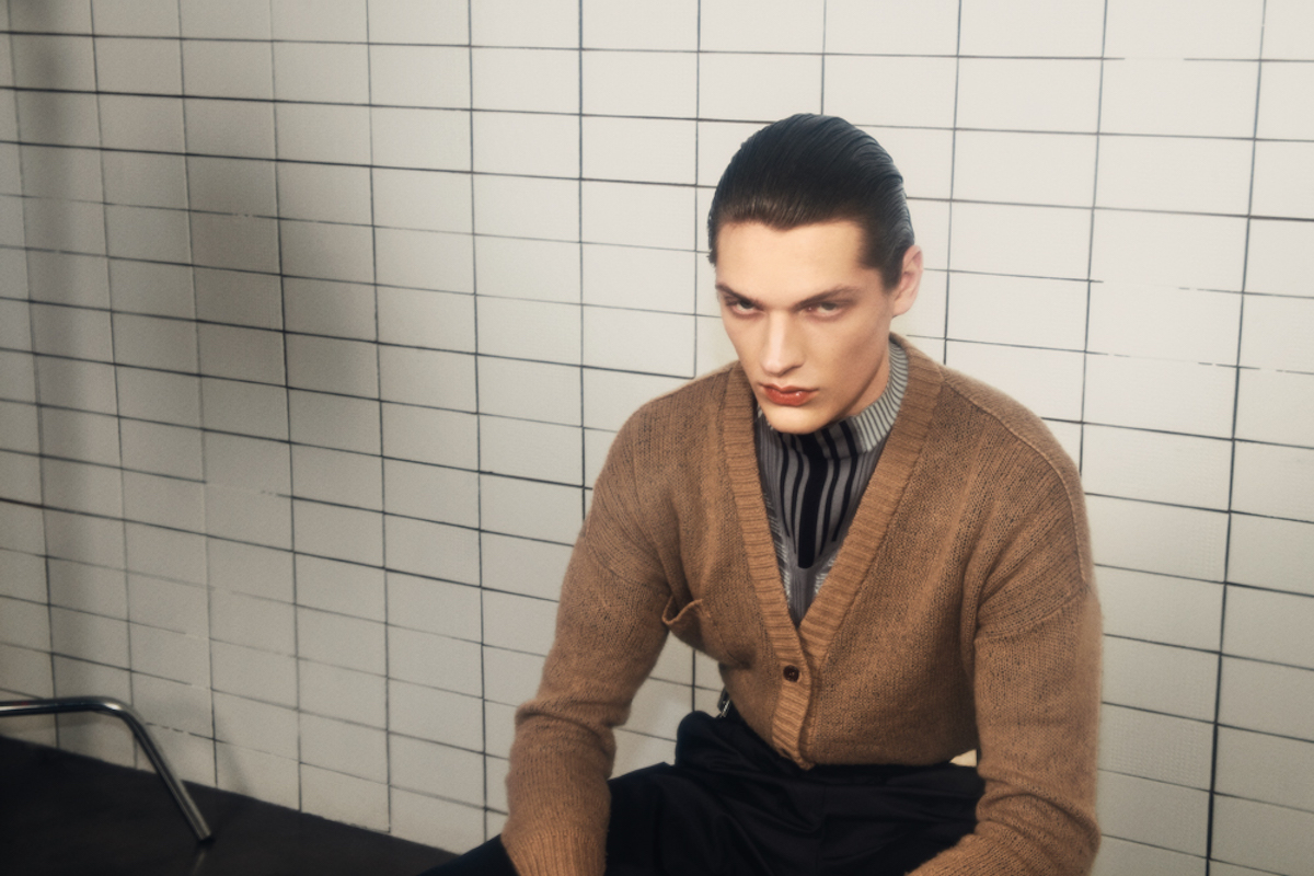 Водолазка, кардиган, брюки: все PRADA