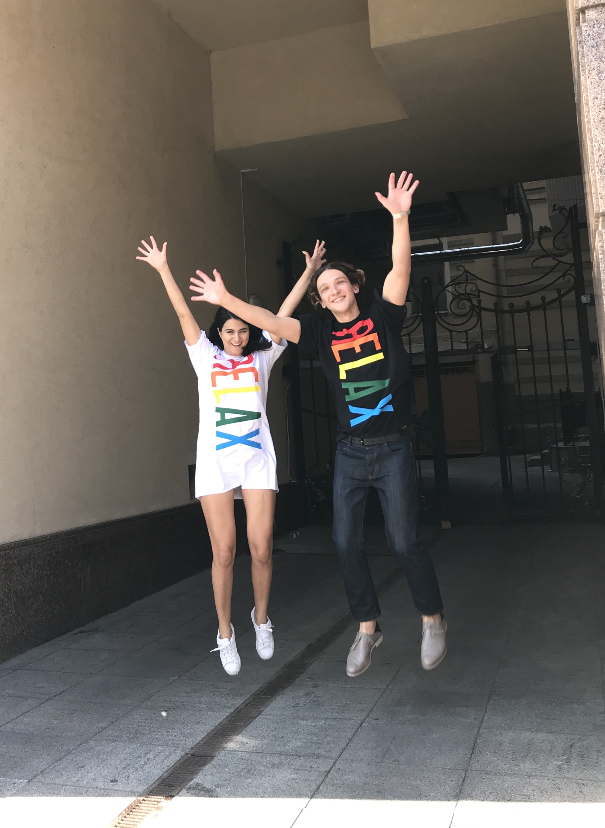 Диана Перфильева и Костя Омеля